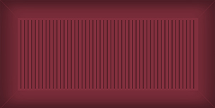 Мелкоформатная плитка Metro Mono Dec Bordeaux glossy 150х75х9 фото